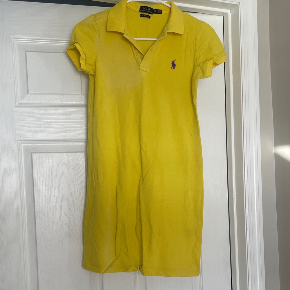 Yellow Polo Dress
